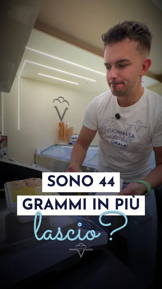 Copertina del reel «Sono 44 grammi in più, lascio?» prodotta da Too Vibes per Eccellenza del Gusto