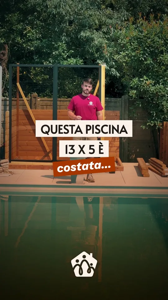Copertina del reel «Questa piscina 13 metri x 5 è costata 100 mila euro» prodotta da Too Vibes per Pentamultiservice